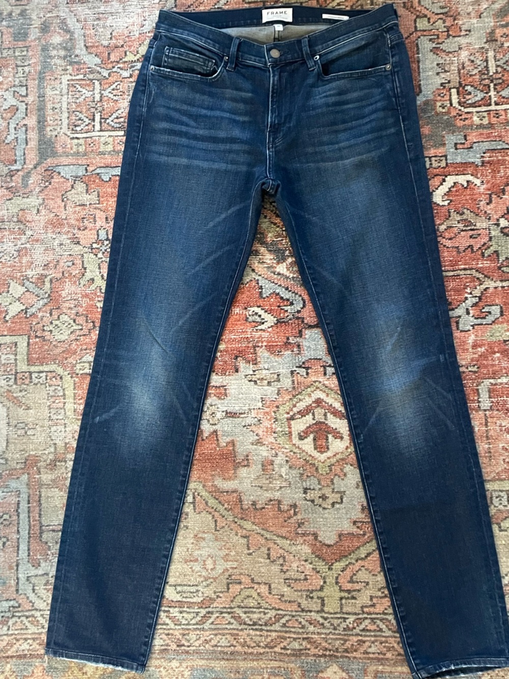 Frame Denim Dark Blue L’homme Slim Jeans